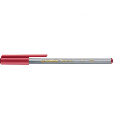 Fineliner 55 fine, 455019, schwarz-weiss gestreift (Schreibfarbe: camin), 0,3mm