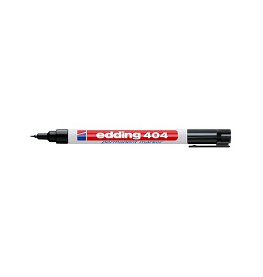 Permanentmarker 404, 4-404001, Pack, schwarz, 0,75mm Rundspitze Permanentmarker 404, 4-404001, Pack, schwarz, 0,75mm Rundspitze