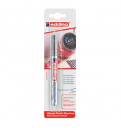 Lackmarker Glanzlack-Marker, 780-1-1054, Blister, silber, 0,8mm Rundspitze