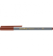 Fineliner 55 fine, 55-007, schwarz-weiss gestreift (Schreibfarbe: braun), 0,3mm