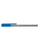 Fineliner 55 fine, 4-55010, schwarz-weiss gestreift (Schreibfarbe: hellblau), 0,3mm
