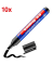 Permanentmarker Brilliant-Paper-Marker 33, 4-33001, Pack, schwarz, 1-5mm Keilspitze