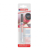 Lackmarker Glanzlack-Marker, 780-1-1001, Blister, schwarz, 0,8mm Rundspitze