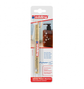 Lackmarker Glanzlack-Marker, 751-1-1053, Blister, gold, 1-2mm Rundspitze