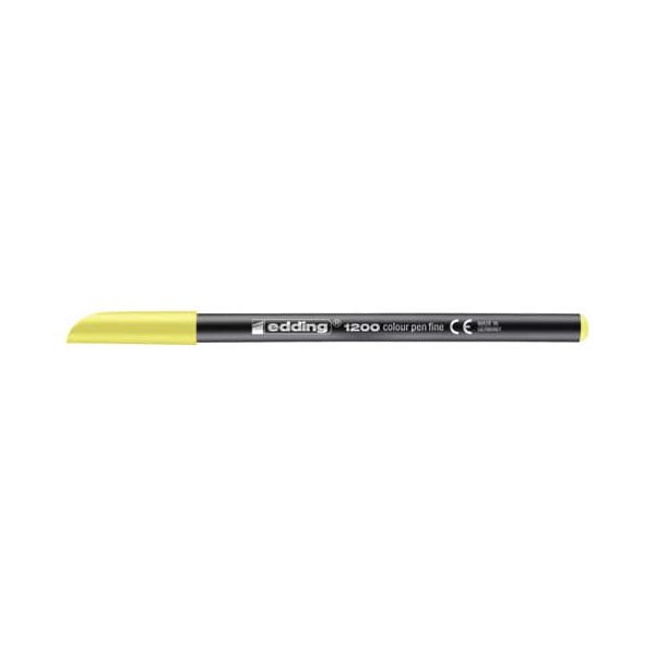 10 x Edding Fasermaler edding 1200 colourpen 1mm neongelb