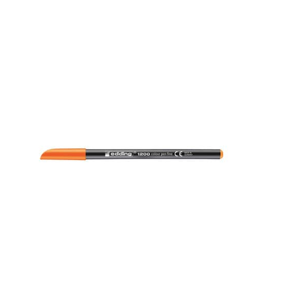 10 x Edding Fasermaler edding 1200 colourpen 1mm neonorange