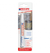 Lackmarker Industrie Blister, 750-1-3049, Blister, weiß, 2-4mm Rundspitze