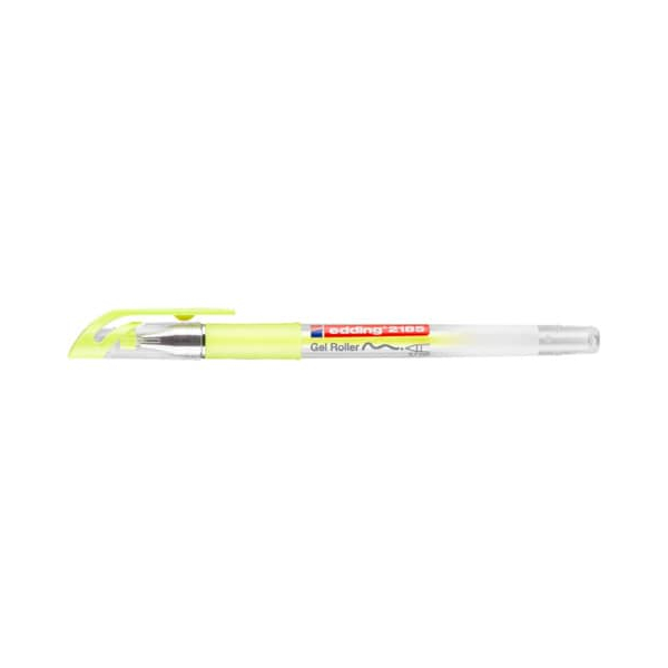 10 x Edding Gelroller 2185 crystaljelly 0,7mm pastellgelb