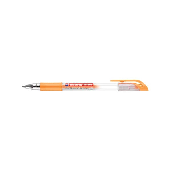 10 x Edding Gelroller 2185 crystaljelly 0,7mm pastellorange