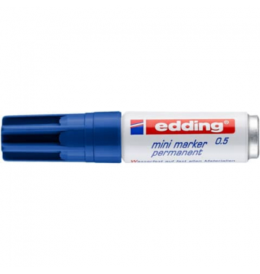 Permanentmarker 05 Mini, 4-05-10003, Packung, blau, 1,5-3mm Rundspitze