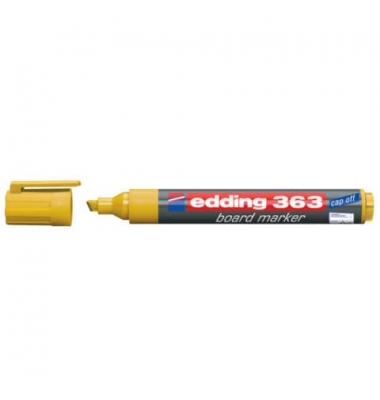 Boardmarker 363, 4-363005, gelb, 1-5mm Keilspitze