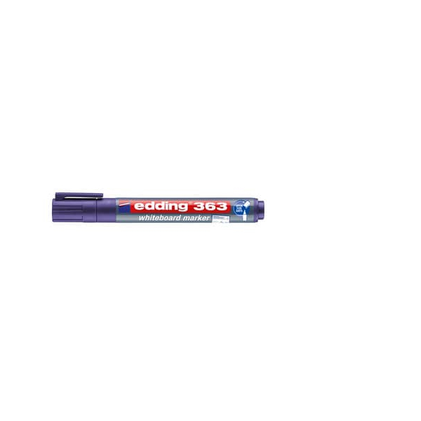 10 Stück Edding Boardmarker 363, 4-363008, violett, 1-5mm Keilspitze 4004764924790 Edding