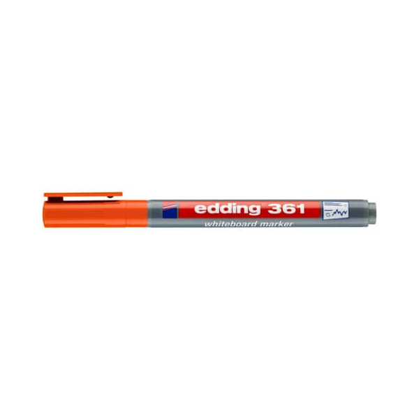 10 Stück Edding Boardmarker 361, 4-361006, orange, 1mm Rundspitze 4004764924936 Edding