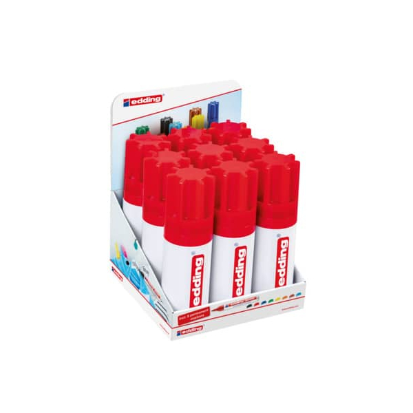 9 Stück Edding Permanentmarker, 4-3000-8-999, Metalldose, 8-farbig sortiert, 1,5-3mm Rundspitze 4004764947201 Edding 8 Stück