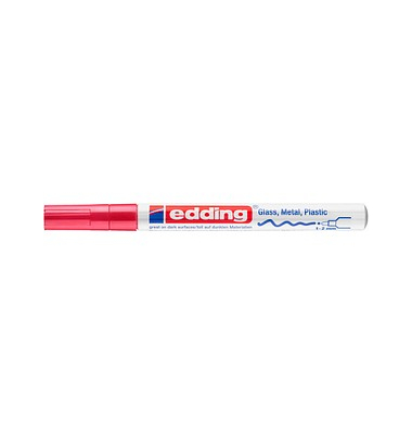 Lackmarker 751 creative, 751-9-002, Stift, rot, 1-2mm Rundspitze