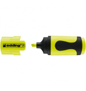 Textmarker 7 mini highlighter, 4-7-10065, gelb, 1-3mm Keilspitze