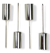 Adventskerzenhalter 10861 silber 