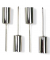 Adventskerzenhalter 10861 ohne silber 23x110mm (BxH) 
