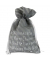 Weihnachtssack mit Text - 30 x 45 cm, grau Weihnachtssack