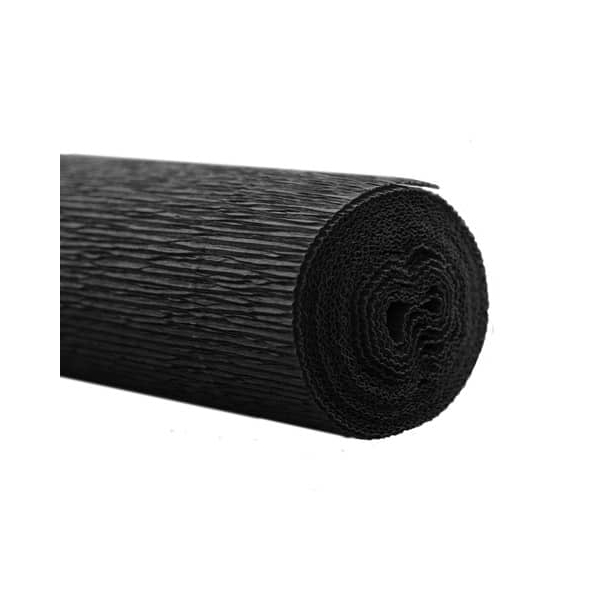 5 Stück Werola Floristen Krepppapier - 50 x 250 cm, schwarz 4005063272575 WEROLA 2 Meter
