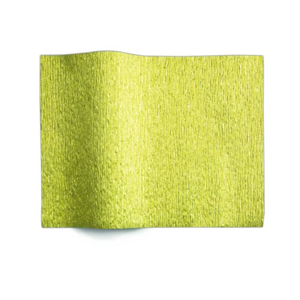 5 Stück Werola Floristen Krepppapier - 50 x 250 cm, Alu gold 4005063272872 WEROLA 2 Meter