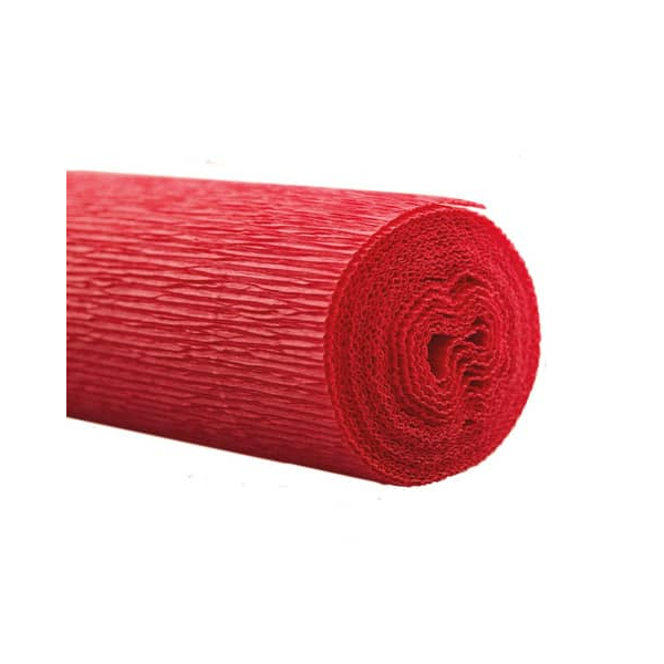 5 Stück Werola Floristen Krepppapier - 50 x 250 cm, rotorange 4005063465380 WEROLA 2 Meter