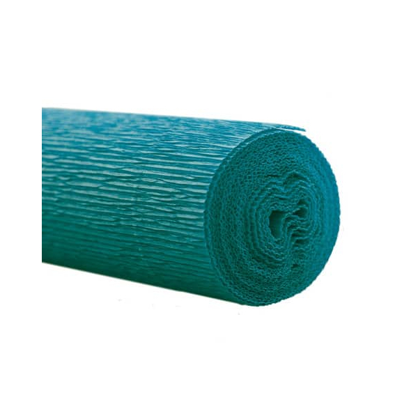 5 Stück Werola Floristen Krepppapier - 50 x 250 cm, blau 4005063465687 WEROLA 2 Meter