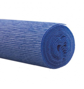 Floristen Krepppapier - 50 x 250 cm, mittelblau