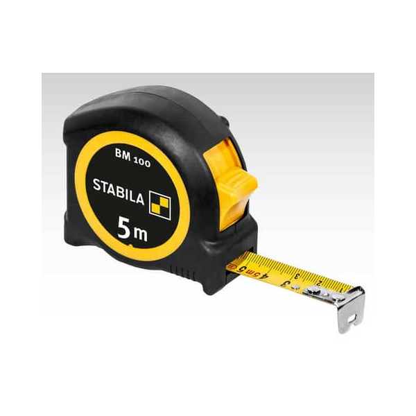 4005069195687 - Taschenbandmaß BM100 5m schwarzgelb 4005069195687 STABILA