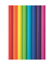 Geschenkpapier Pr&auml;senta uni 33K03 656129, farbig sortiert (8 Unifarben), 70cm x 2m, 8 Farben sortiert
