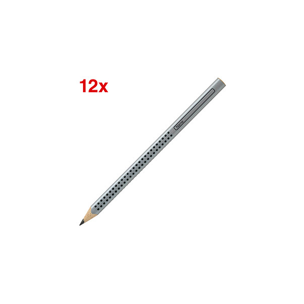 4005401082750 - Bleistift-Set Jumbo GRIP 2001 111900 silber kA B 4005401082750 12 Stück 4005401082750 - Bleistift-Set Jumbo GRIP 2001 111900 silber kA B 4005401082750 12 Stück