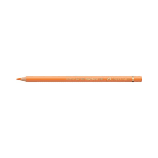 6 Stück Faber-Castell Künstlerstift Polychromos, 110111, orange, rund 4005401101116 Faber-Castell