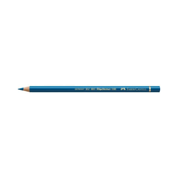 6 Stück Faber-Castell Künstlerstift Polychromos, 110149, blau, rund 4005401101499 Faber-Castell