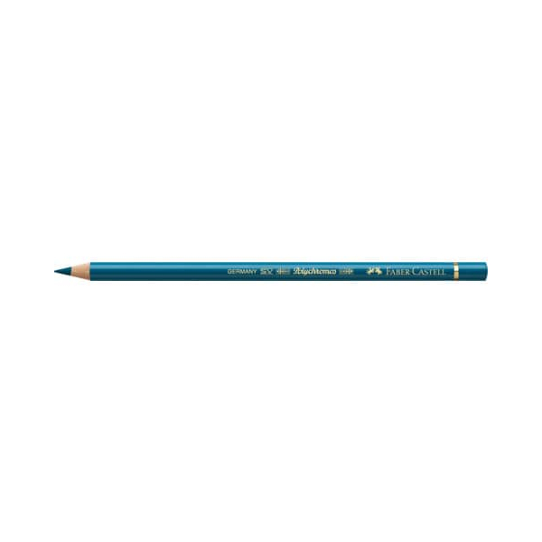 6 Stück Faber-Castell Künstlerstift Polychromos, 110155, blau, rund 4005401101550 Faber-Castell