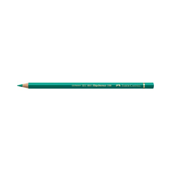 6 Stück Faber-Castell Künstlerstift Polychromos, 110161, grün, rund 4005401101611 Faber-Castell