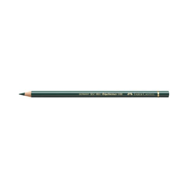 6 Stück Faber-Castell Künstlerstift Polychromos, 110165, grün, rund 4005401101659 Faber-Castell