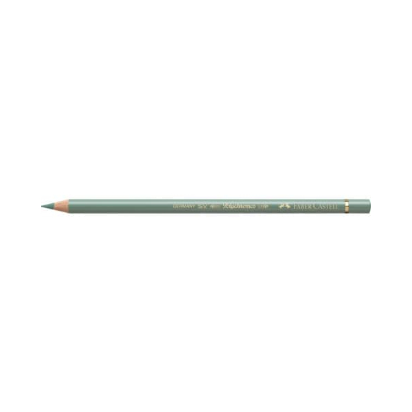 6 Stück Faber-Castell Künstlerstift Polychromos, 110172, grün, rund 4005401101727 Faber-Castell