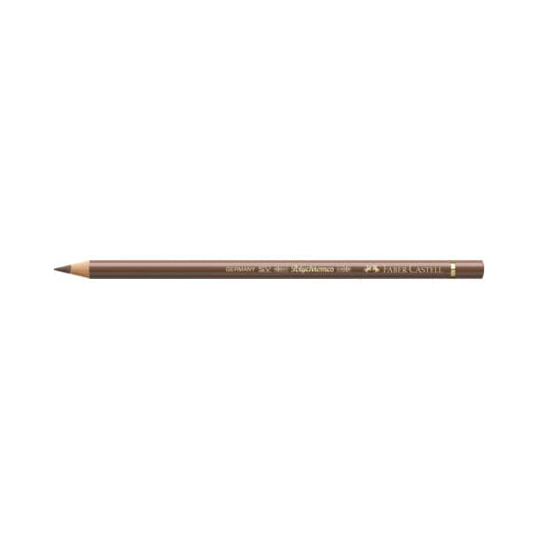 6 Stück Faber-Castell Künstlerstift Polychromos, 110179, braun, rund 4005401101796 Faber-Castell