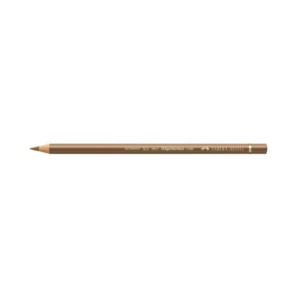 6 Stück Faber-Castell Künstlerstift Polychromos, 110180, braun, rund 4005401101802 Faber-Castell