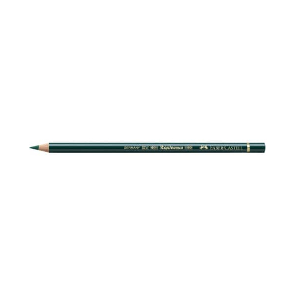 6 Stück Faber-Castell Künstlerstift Polychromos, 110267, grün, rund 4005401102670 Faber-Castell