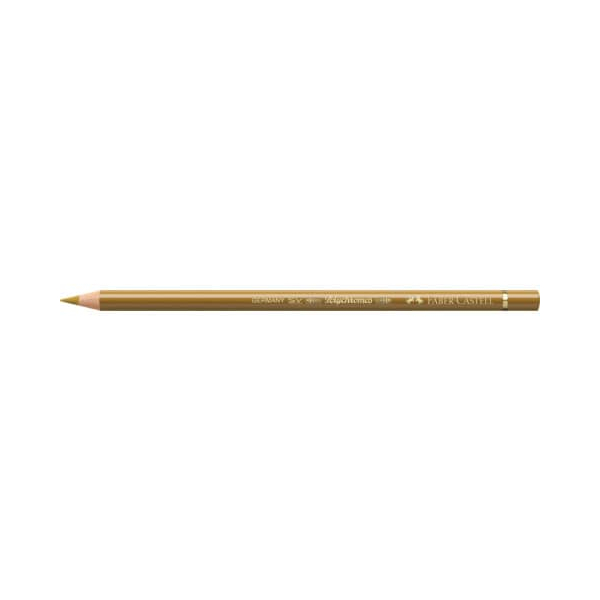 6 Stück Faber-Castell Künstlerstift Polychromos, 110268, gold, rund 4005401102687 Faber-Castell
