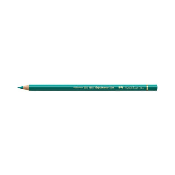 6 Stück Faber-Castell Künstlerstift Polychromos, 110276, grün, rund 4005401102762 Faber-Castell