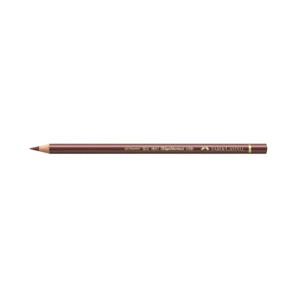 6 Stück Faber-Castell Künstlerstift Polychromos, 110283, braun, rund 4005401102830 Faber-Castell