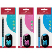 Bleistift-Set Jumbo GRIP, 111914, Härte B, farbig sortiert ( Farbwahlmöglichkeit)