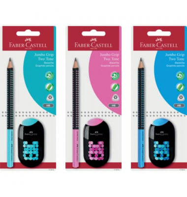 Bleistift-Set Jumbo GRIP, 111914, Härte B, farbig sortiert ( Farbwahlmöglichkeit)