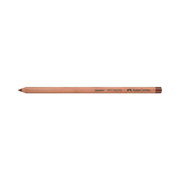 6 Stück Faber-Castell Pastellfarbstift PITT PASTELL, 112183, braun, rund 4005401121831 Faber-Castell