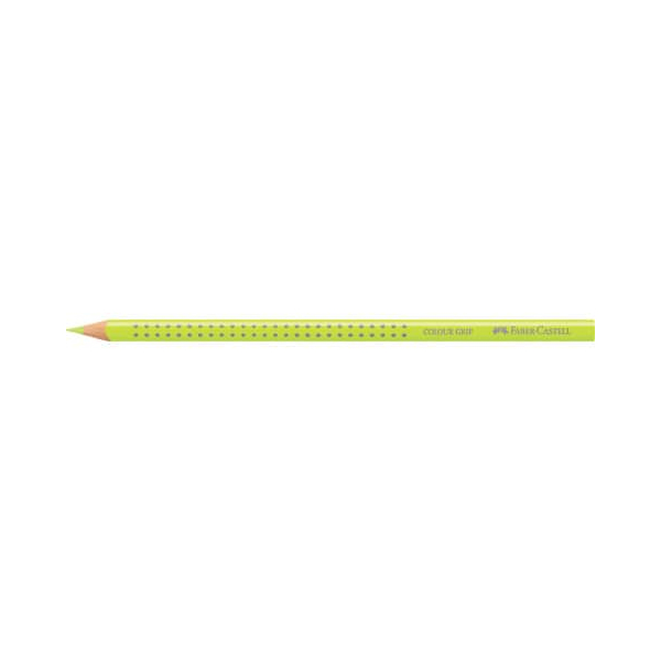 12 Stück Faber-Castell Buntstifte Colour GRIP, 112402, gelb, dreikant 4005401124023 Faber-Castell