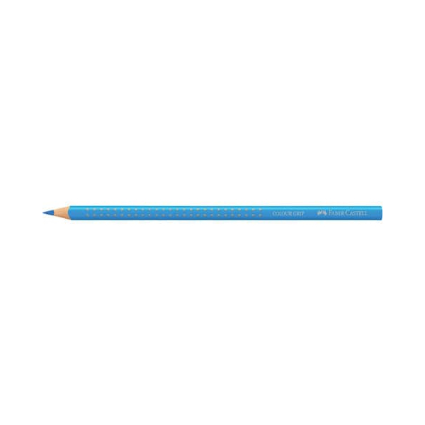 12 Stück Faber-Castell Buntstifte Colour GRIP, 112427, blau, dreikant 4005401124276 Faber-Castell
