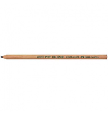 K&uuml;nstlerstift Oil Base extra soft, 112601, schwarz, sechskant