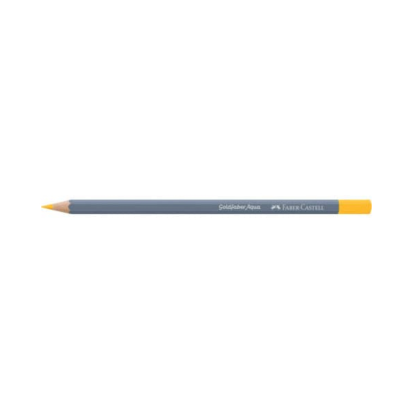 12 Stück Faber-Castell Aquarellstift Goldfaber Aqua, 114607, gelb, sechskant 4005401146070 Faber-Castell